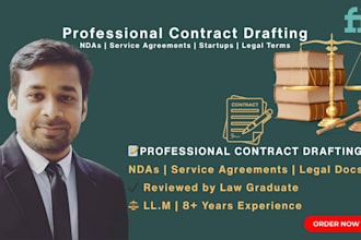 draft professional contracts and agreements