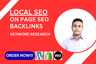 provide local onpage SEO and keyword research