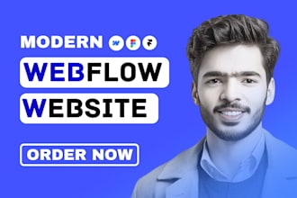 design, redesign, develop, update, fix webflow website, figma to webflow expert