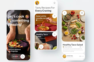 build a healthy food delivery app with custom features