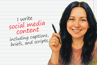 write engaging social media content for your brand