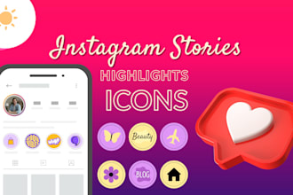 design instagram story highlight icons