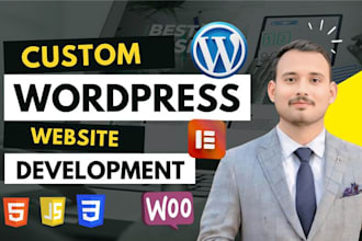 develop a fully functional wordpress website
