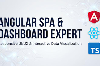 build responsive angular spas and dashboards for enterprise web apps