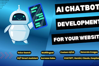 build and create a custom ai chatbot for your website
