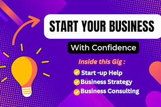 be your business coach or mentor for your new business idea