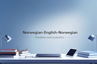 translate and localize norwegian to english and english to norwegian