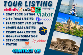 do listing on viator klook bokun getyourguide tripadvisor musement civitatis