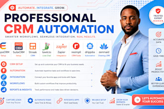 setup espocrm suitecrm streak tawk zapier integration resimpli dripjobs zenmaid