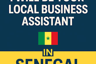 be your local business assistant in senegal and the gambia