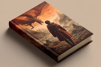 fantasy book cover design or fantasy book cover