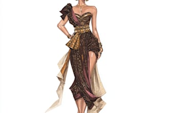 draw and illustrate fashion collections for your brand