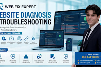 solve the errors and problems of your wordpress website
