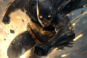 do comic book art and comic book illustration