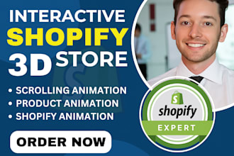 interactive 3d shopify store, scrolling animation, spline product 3d, spline