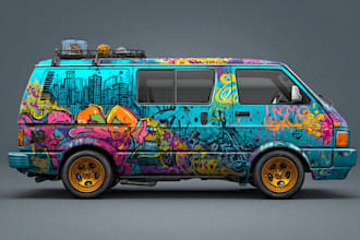 do vehicle wrap decal for van wrap car wrap ,bus wrap