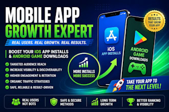 mobile app promotion gain ios app install, android game marketing app promotion