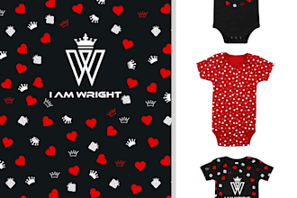 do seamless pattern design for babies textile