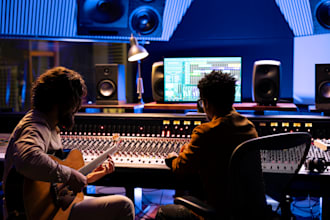 write, compose, record and produce an original song