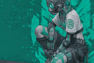 create realistic scifi, cyberpunk, fantasy characters