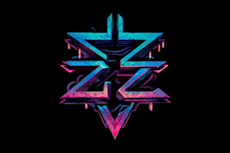 create a custom cyberpunk or y2k logo design
