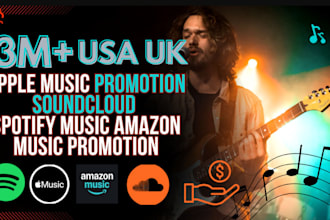 organic spotify apple music promotion,spotify monthly listeners and itunes music