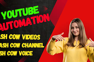 create automated cash cow videos, cash cow youtube, cash cow channel
