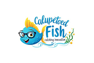 do fish mascot logo for your company