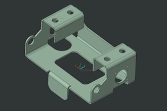 make a mechanical 3d model