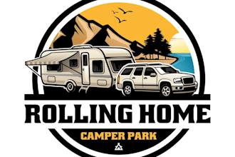 design proffesional rv logo