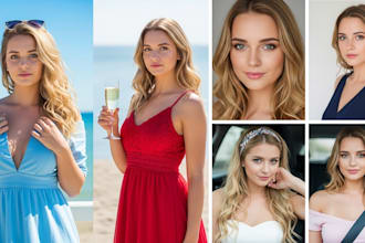 create realistic ai influencer model, ai pictures for instagram and onlyfans