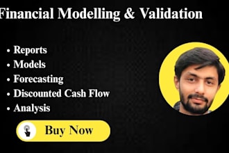 create financial models, forecasting, dcf, analysis report