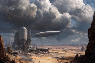 sci fi illustration and sci fi art