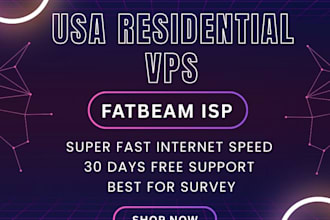 provide USA residential vps