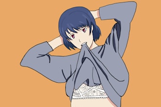 draw a fan art for you