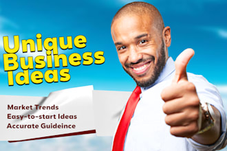 brainstorm winning business ideas and plans