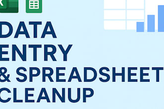 clean and format excel or google sheets data