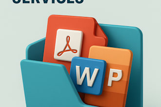 convert your documents between PDF, docx, and pptx formats