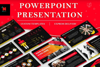 design powerpoint presentation and pitch deck