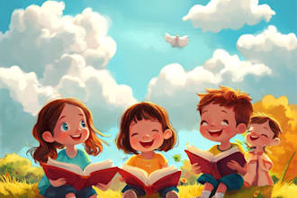 illustrate children story book illustration children story