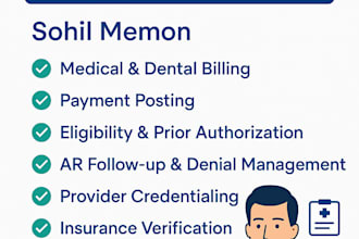 do medical billing, ar, eligibility, credentialing, and enrollment services