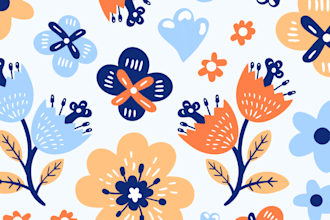 do seamless pattern and geometric pattern design
