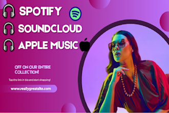 promote your music on blogs for organic growth soundcloud, spotify, apple music