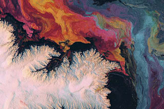 create a unique abstract art for you