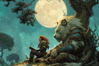 do professional book cover, fantasy book cover