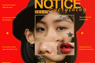 design eyecatching reel covers, thumbnails, and posters