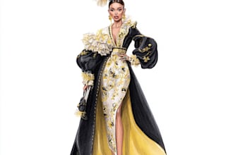 draw fashion illustration, design collections