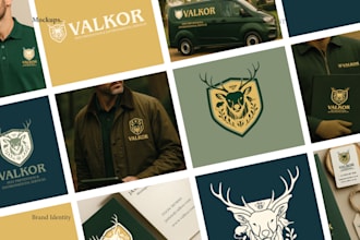 design a professional brand book