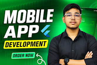 do mobile app development android and ios app creation as flutter app developer