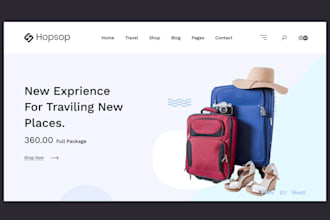 setup a travel accessories shopify dropshipping store for ecommerce success